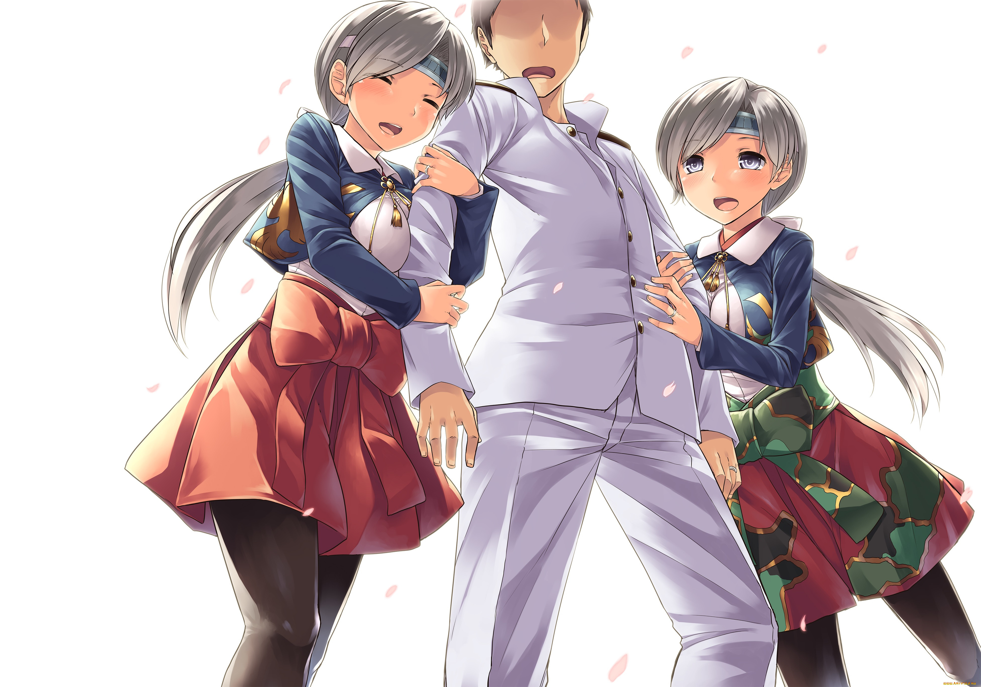 , kantai collection, chitose, admiral